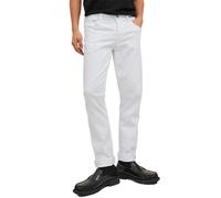 JACK & JONES Jjiglenn Jjoriginal MF 221 Jeans, Blanco Denim, 31W x 32L para Hombre