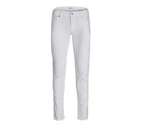 JACK & JONES Jjiglenn Jjoriginal MF 221 Sn Jeans, Blanco Denim, 34W x 34L para Hombre