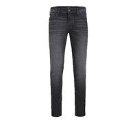 JACK & JONES JJIGLENN JJORIGINAL MF 814 Vaqueros ajustados para hombre, Black2, 31W / 34L