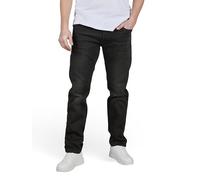 JACK & JONES JJIGLENN - Pantalones vaqueros elásticos para hombre, ajustados, color azul y negro, talla 30, 31, 32, 33, 34, 36, 38, Negro (Cb 137), 38W / 36L