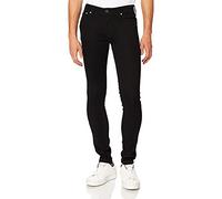 JACK & JONES Jjiliam Jjoriginal Am 009 Lid Vaqueros Skinny, Negro 014, 28W / 32L para Hombre