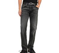 JACK & JONES Jjimike Jjfox CB 085, Black Denim, 34W / 34L Hombres