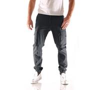 Pantalón Cargo JJIPAUL JJFLAKE Hombre Talla 29 Longitud 32. Color Gris