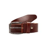 Jack & Jones Cinturón Hombre JJIPAUL JJLEATHER Marrón (Black Coffee) 85 cm