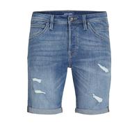 JACK & JONES Jjirick Jjfox-Pantalones Cortos Am 310 Sn, Blue Denim/Pack:Am 319W Breaks, M Hombres
