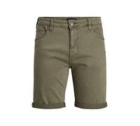 Jack & Jones Jjirick Jjicon AMA STS - Pantalones Cortos para Hombre Verde Oliva S