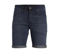 JACK & JONES Jjirick Jjicon GE 604 I.K Ss24 Sn - Pantalones Cortos, Azul Denim., XS
