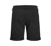 JACK & JONES Jjirick Jjicon GE 720 I.k-Pantalones Cortos, Black Denim, XL para Hombre