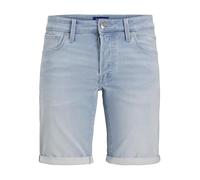 JACK & JONES Jjirick Jjicon I.k. Shorts MF 118 Sn Pantalones Cortos, Azul Denim, XS Hombres