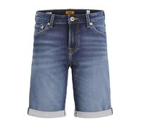 JACK & JONES Jjirick Jjicon I.k Shorts MF 132 Sn Jnr Pantalones Cortos Vaqueros, Azul Denim, 176 para Niños