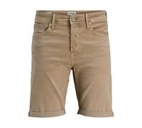 JACK & JONES Jjirick Jjoriginal Sq 913 Sn-Pantalones Cortos, Vajilla, M para Hombre