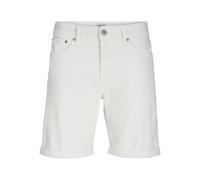 JACK & JONES Jjirick Jjoriginal Sq 912 Sn-Pantalones Cortos, Blanco Denim, M Hombres