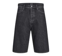JACK & JONES Jjiron Jjoriginal Sq 730 Sn - Pantalones Cortos, Black Denim, XXL