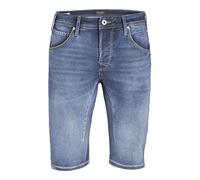 JACK & JONES JJISCALE JJLONG GE 608 I.K SN - Pantalones Cortos para Hombre, Azul Vaquero, Talla M