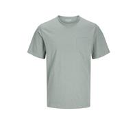 JACK & JONES Jjjake Tampa Pocket tee SS Crew Neck, Iceberg Green, L Hombres
