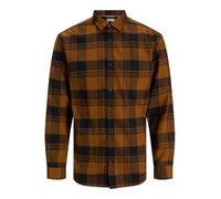 Jack & Jones Jjjames Buffalo Shirt LS, Monks Robe, XS
