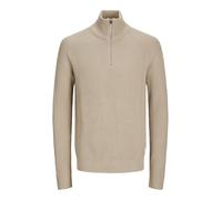JACK & JONES Jjpannel Knit Half Zip Aw24 Jersey de Punto, Vajilla, L para Hombre