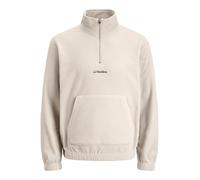 JACK & JONES Jjsoho - Forro Polar con Media Cremallera, Moonbeam, L