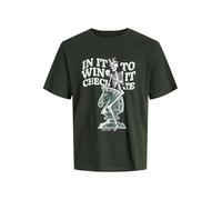 JACK & JONES Jjsully tee SS Crew Neck PLS - Talla Grande, Mochila, 5XL