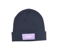 Jack & Jones JJXX Jxbasic Logo Beanie Sn Sombreros de Punto para Mujer, Azul Marino, Talla única