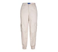 Jack & Jones JJXX JXHOLLY RLX Cargo HW Pant Noos Hose, Moonbeam, S/34 Women's