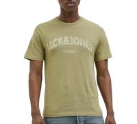 JACK & JONES Joralmeria Bold Branding tee SS Cn, Cedro, M