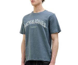 JACK & JONES Joralmeria Bold Branding tee SS Cn, Resistente al Agua, L
