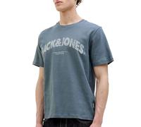 JACK & JONES Joralmeria Bold Branding tee SS Cn, Resistente al Agua, XL Hombres