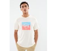 Jack & Jones JORARUBA SUNSET BRANDING TEE SS C.N XL Blanco