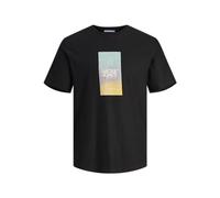 JACK & JONES Joraruba Sunset Branding tee SS Jnr Camiseta, Negro, 152 para Niños