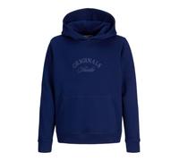JACK & JONES Jorbleecker Branding Sudadera con Capucha BF Jnr, Ocean Cavern, 176