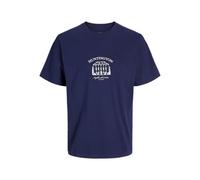 JACK & JONES Jorboston Graphic tee SS Crew Neck, Ocean Cavern, L