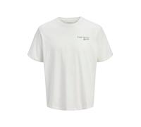 JACK & JONES Jorbradley Park Motel tee SS C.N Stmss25, Cloud Dancer, S