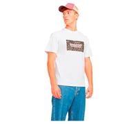 JACK & JONES Jorbushwick Box tee SS Crew Neck Camiseta, Blanco Brillante, M para Hombre