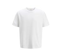 JACK & JONES Jorcanggu Emb Graphic tee SS Crew Neck, Blanco Brillante, XXL