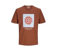 JACK & JONES Jorcanggu Front Branding tee SS Cn, Especias De Arabia, M