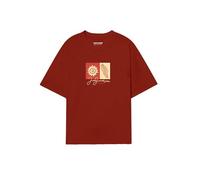 JACK & JONES Jorcanggu Front tee SS Crew Fst Pls, Especias De Arabia, 6XL Hombres