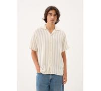 Jack & Jones JORCOBA STRIPE RESORT SHIRT SS SN M Blanco