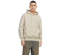 JACK & JONES Jorfrederiksberg Sudadera con Capucha Sn, Blanco Envejecido, XL para Hombre