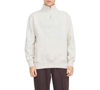 JACK & JONES Jorfrederiksberg Sweat Quarter Zip Sn Sudadera, Blanco Envejecido, M para Hombre