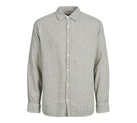 Jack & Jones Jorgracia Parker Check Camiseta LS Sn Polo Hombre (Pack de 1)