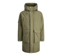 JACK & JONES Jorinwood - Parka de sarga para hombre, Olive Night, talla XL, noche de oliva, x_l