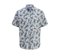 Jack & Jones Jorjoshua Split AOP Shirt SS, Resistente al Agua, L