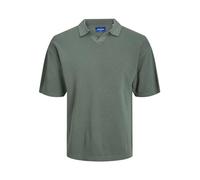 JACK & JONES JORLINEN Knit SS Polo SN, Laurel Wreath, M