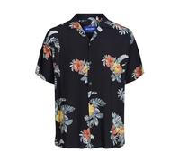 JACK & JONES Jorluke Flores Resort Shirt SS Sn Camisa, Zapato de Grifo, M para Hombre