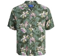 Jack&Jones Jorluke Tampa Aop Manga Corta Estampado Camisa para Hombre, 1XL-6XL