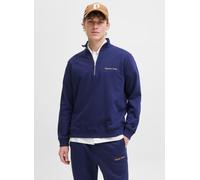 Jack & Jones Jornorrebro Emb Sweat High Neck Sn M Azul