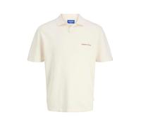 JACK & JONES Jornorrebro Light Knit SS Polo Sn, Crudo, L Hombres
