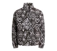 JACK & JONES Jorpaddy Teddy Hn T25 - Peluche con Cremallera Completa para Hombre, Asfalto, L