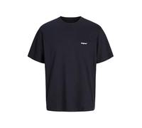 JACK & JONES Jorparos Easter Sketch tee SS Crew Neck, Negro, L